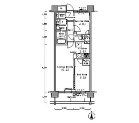 パークアクシス滝野川の間取り