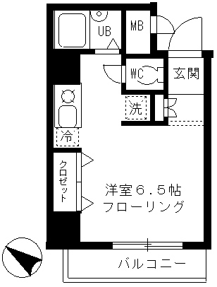 ガーデンコートの間取り
