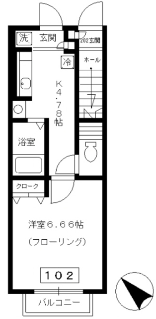 白山ヒルズの間取り