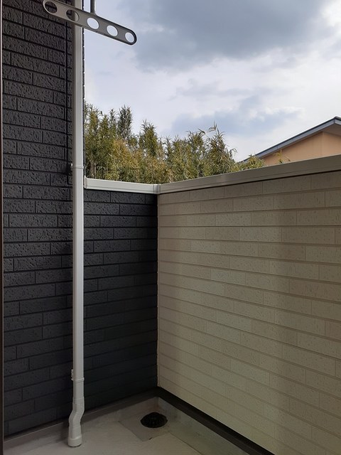 12/24 バルコニー