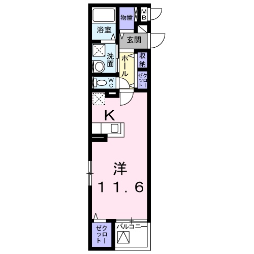 ハッピーベルの間取り