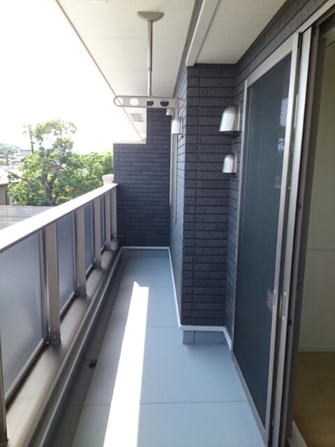 12/24 バルコニー