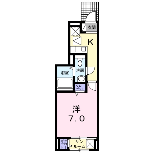 テラッツァ目白の間取り