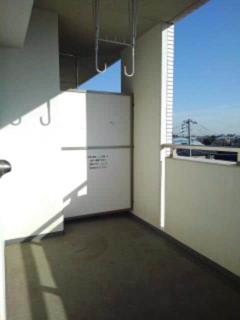4/18 バルコニー