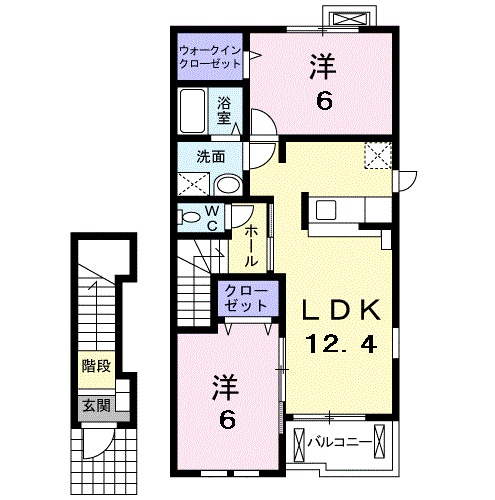 T.H 2010 Bの間取り