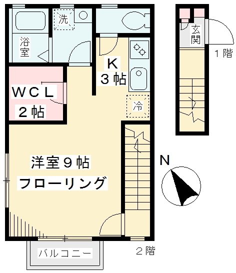 セピア仙川の間取り