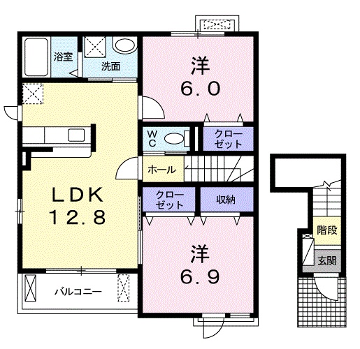 ハル・エスペランサ Ⅲの間取り
