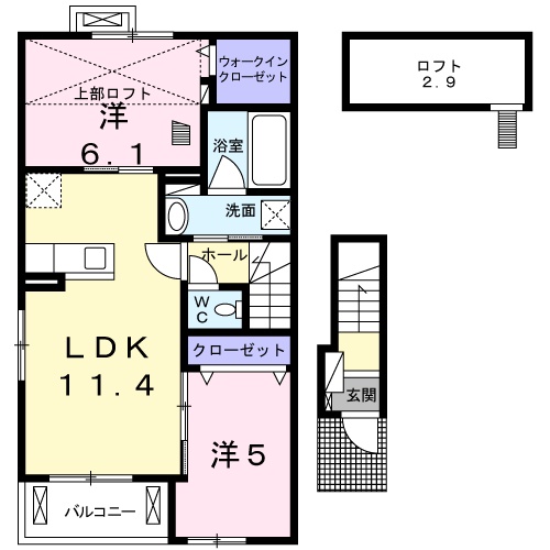 R&Sソレイユの間取り