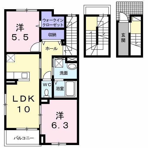 フレーシアの間取り