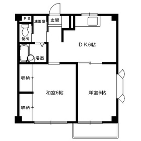 エステートピアゆあさの間取り