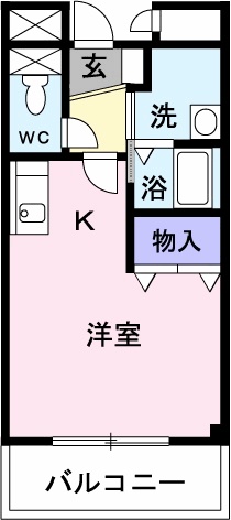 サンパティークの間取り