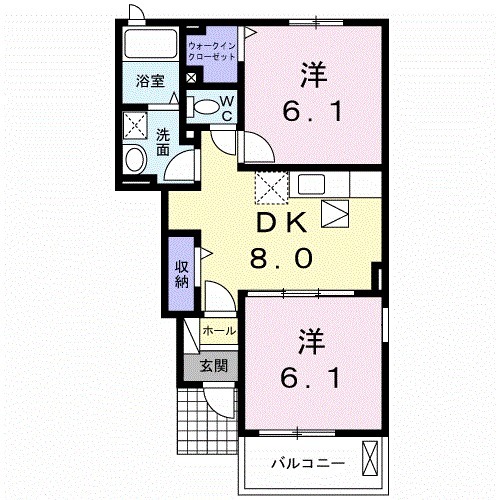 ココン フワットの間取り