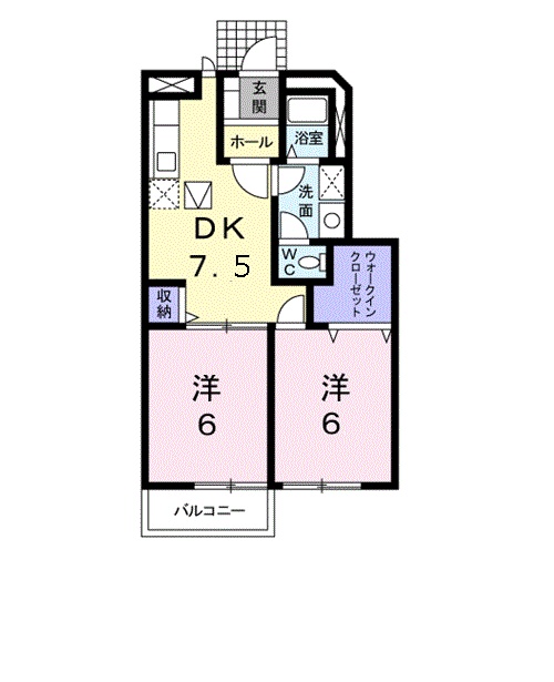 サラシティーの間取り