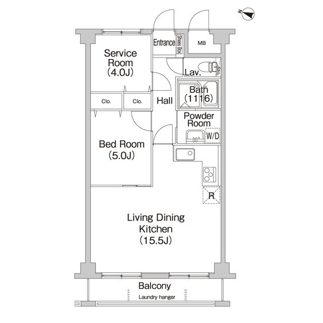 コンフォリアたまプラーザの間取り