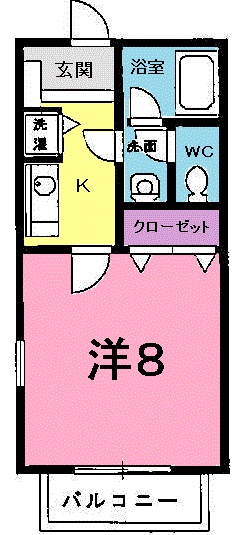 メゾン・ミヤビの間取り