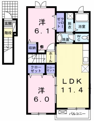 サニーグローヴの間取り