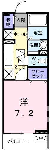 セントラル・ヒル小作台の間取り
