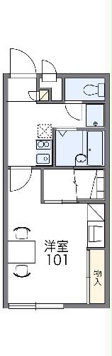 レオパレスシャルマンの間取り