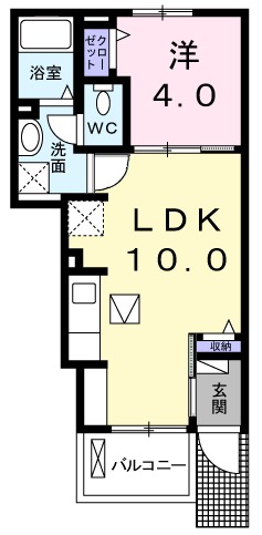 フォンターナ・カーロの間取り