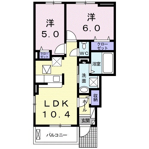 グランドゥールの間取り