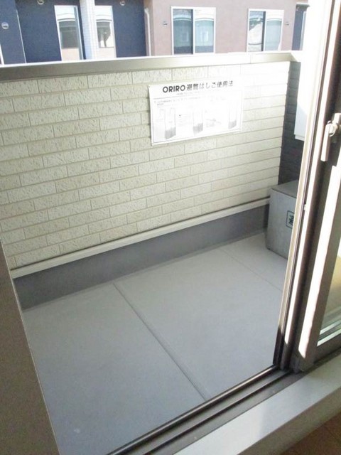 12/21 バルコニー