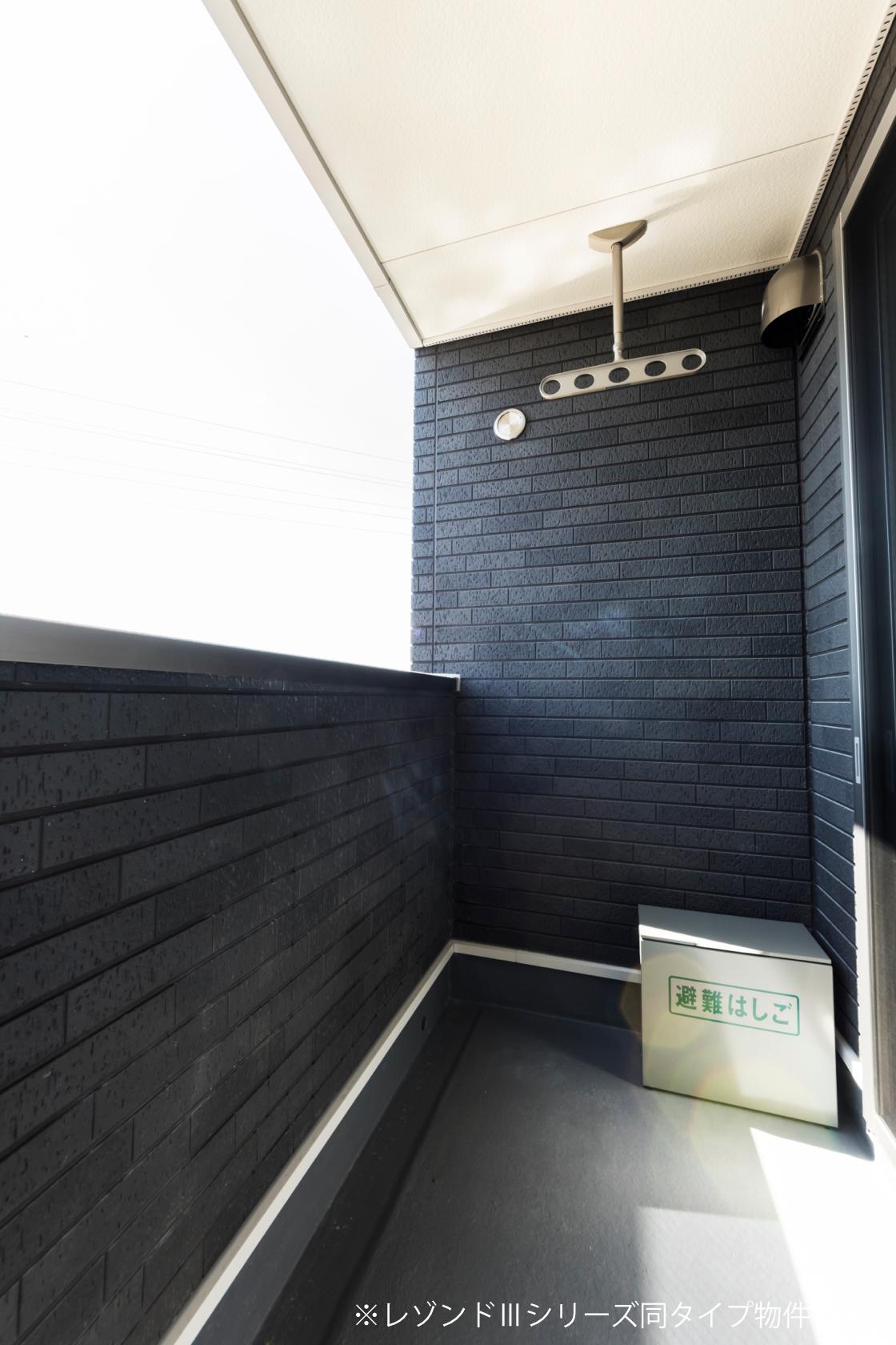 12/24 バルコニー