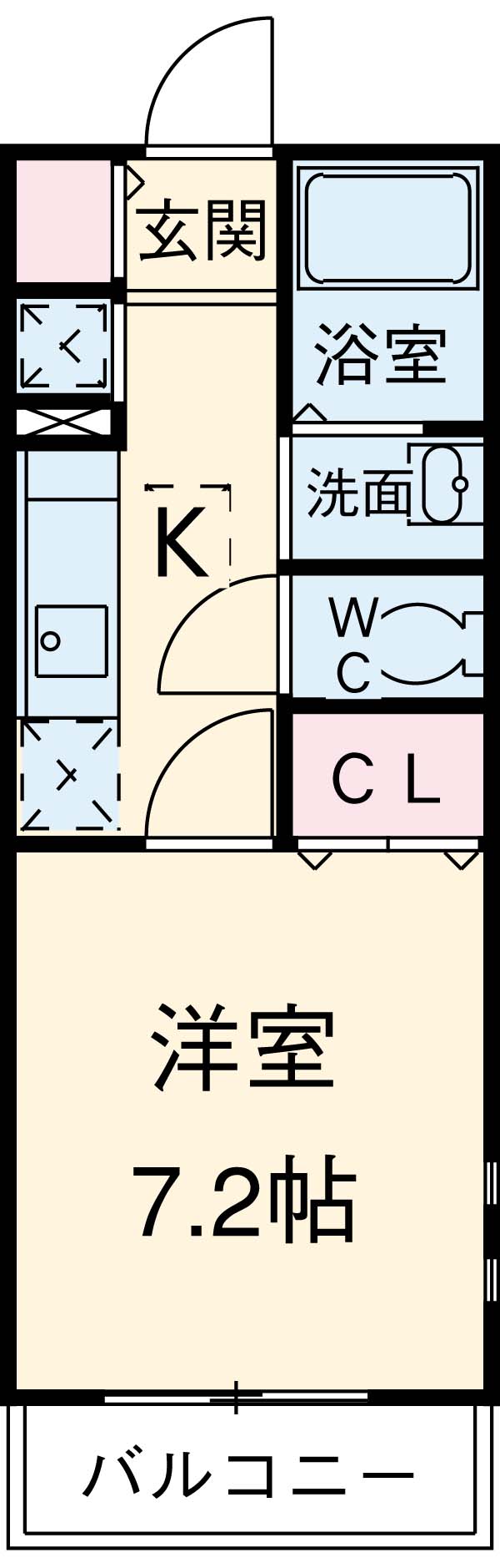 グランプラトⅠの間取り