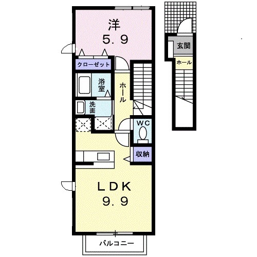ビブレの間取り