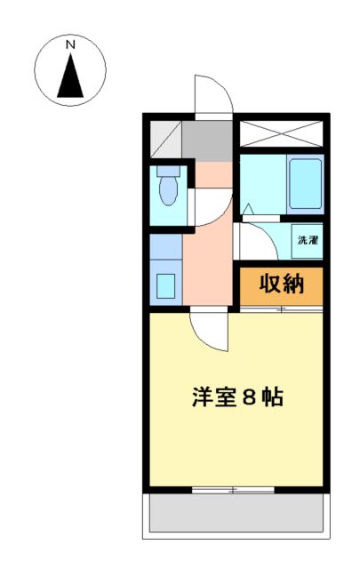 グランドパレス長泉Cの間取り