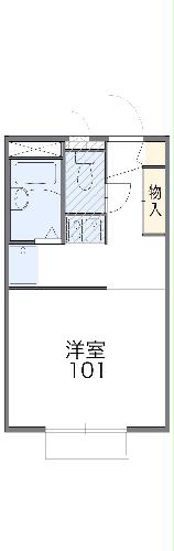 レオパレスドルフの間取り