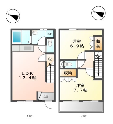 サンモールパレスの間取り