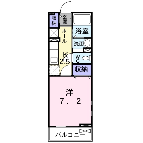 ユートピアⅢの間取り