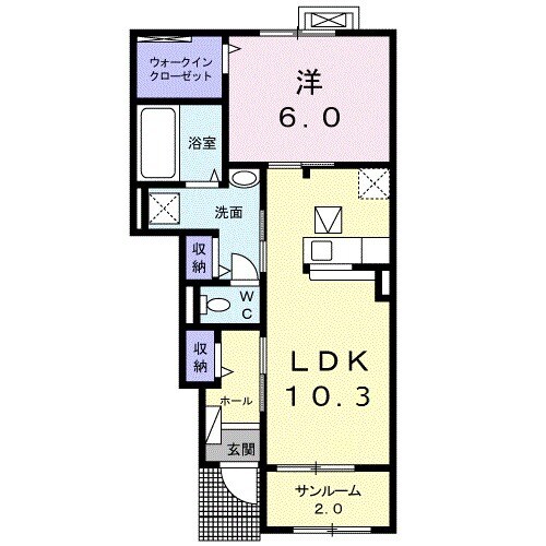 テンガーラの間取り