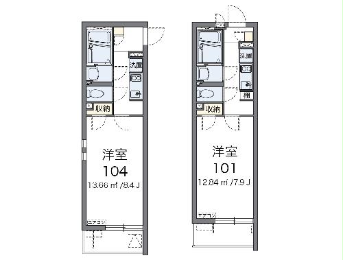 クレイノU&SⅣの間取り