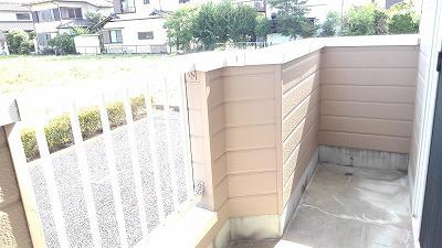 10/24 バルコニー