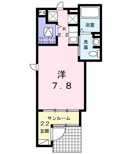 ボヌールの間取り