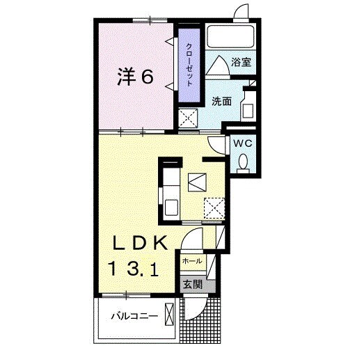 シエル・ボヌールの間取り