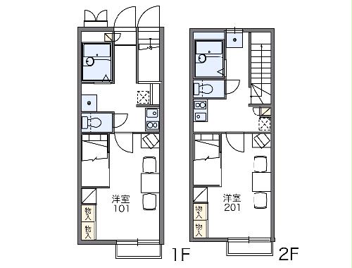 レオパレスエトワールの間取り