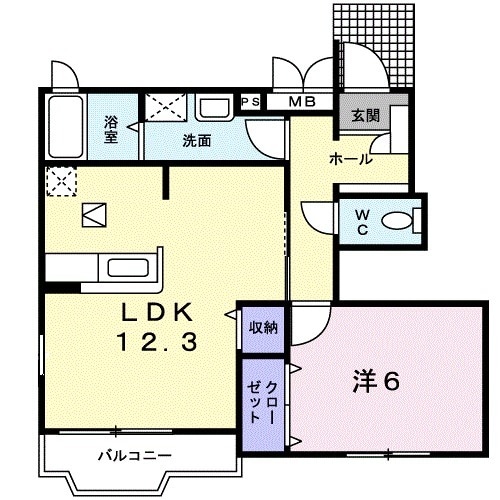 エルリオの間取り