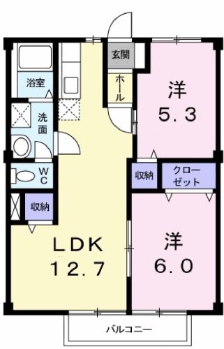 ニューカームマキの間取り