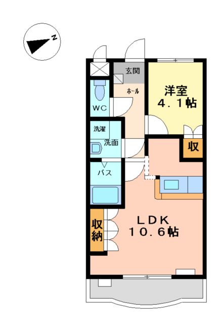 ウィズ ワン ヒルズの間取り