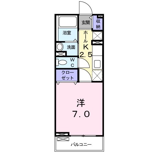 セルカSの間取り
