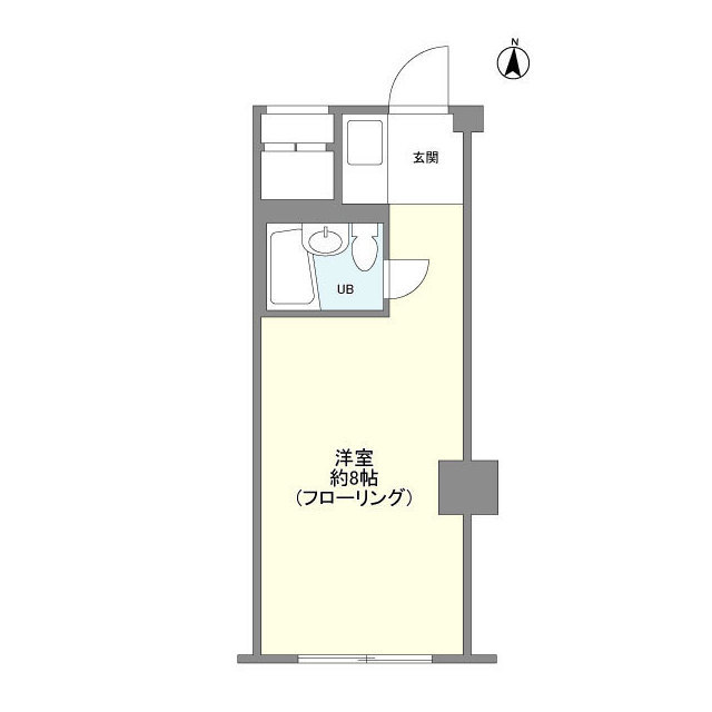 東中野アパートメンツの間取り