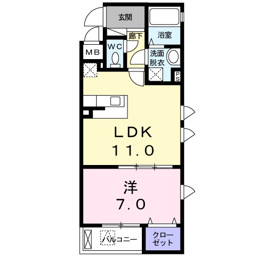 モンテリッチレジデンスの間取り