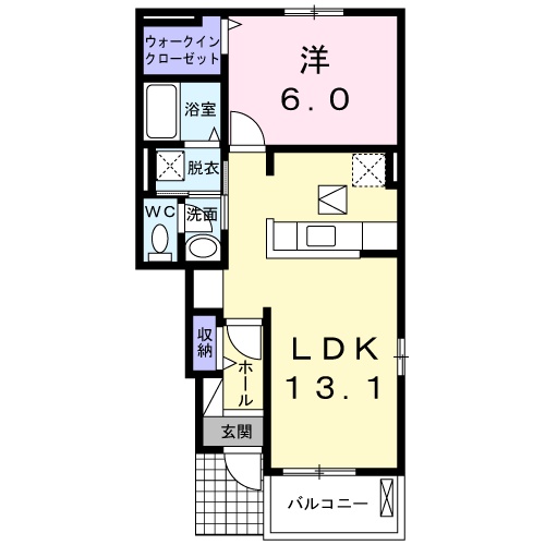 ラ・カーサ・ミーアの間取り