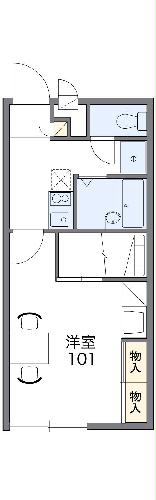 レオパレスソナタの間取り