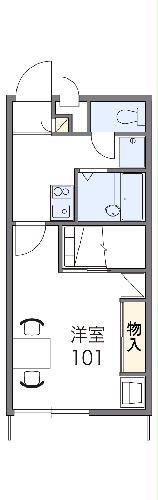 レオパレスNEW HOPEの間取り