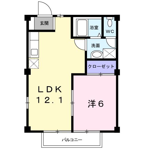 センタ-コ-ト広見台の間取り