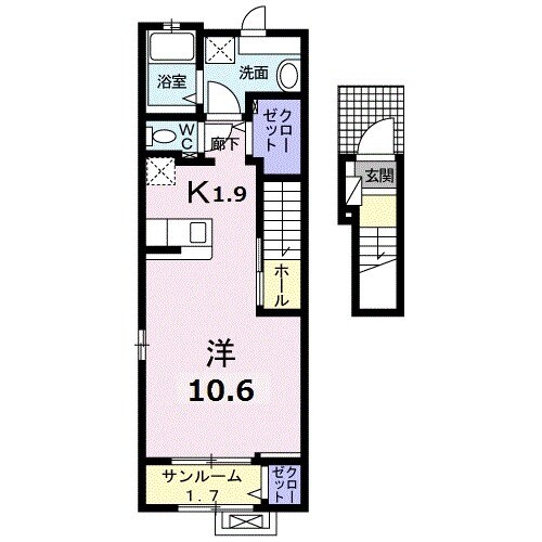グランシャンの間取り