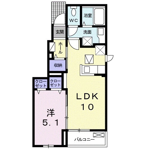 スペランツァの間取り